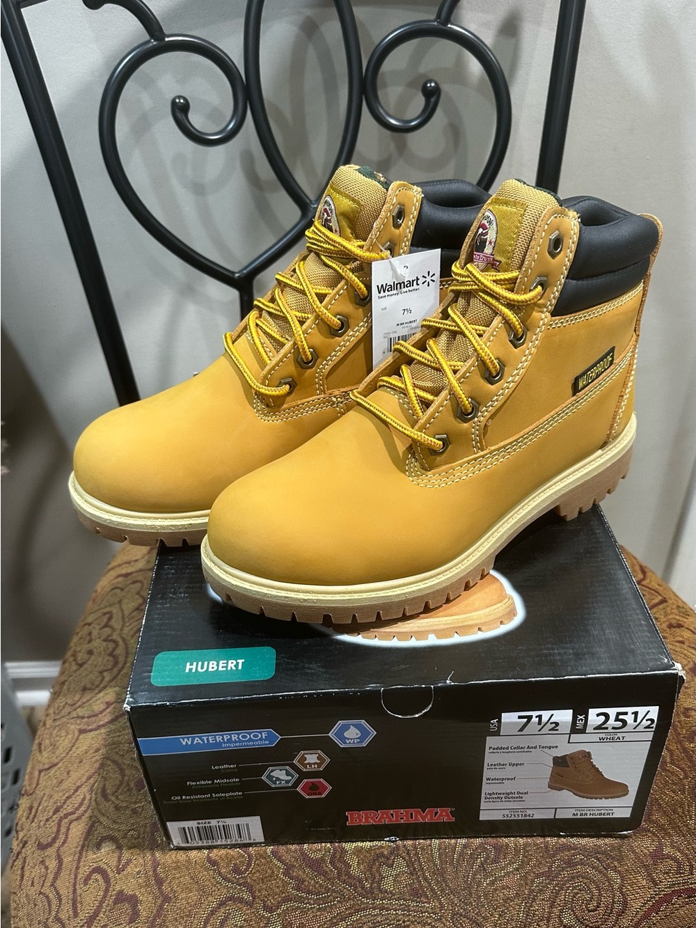 NWT Brahma Hubert Waterproof Boot